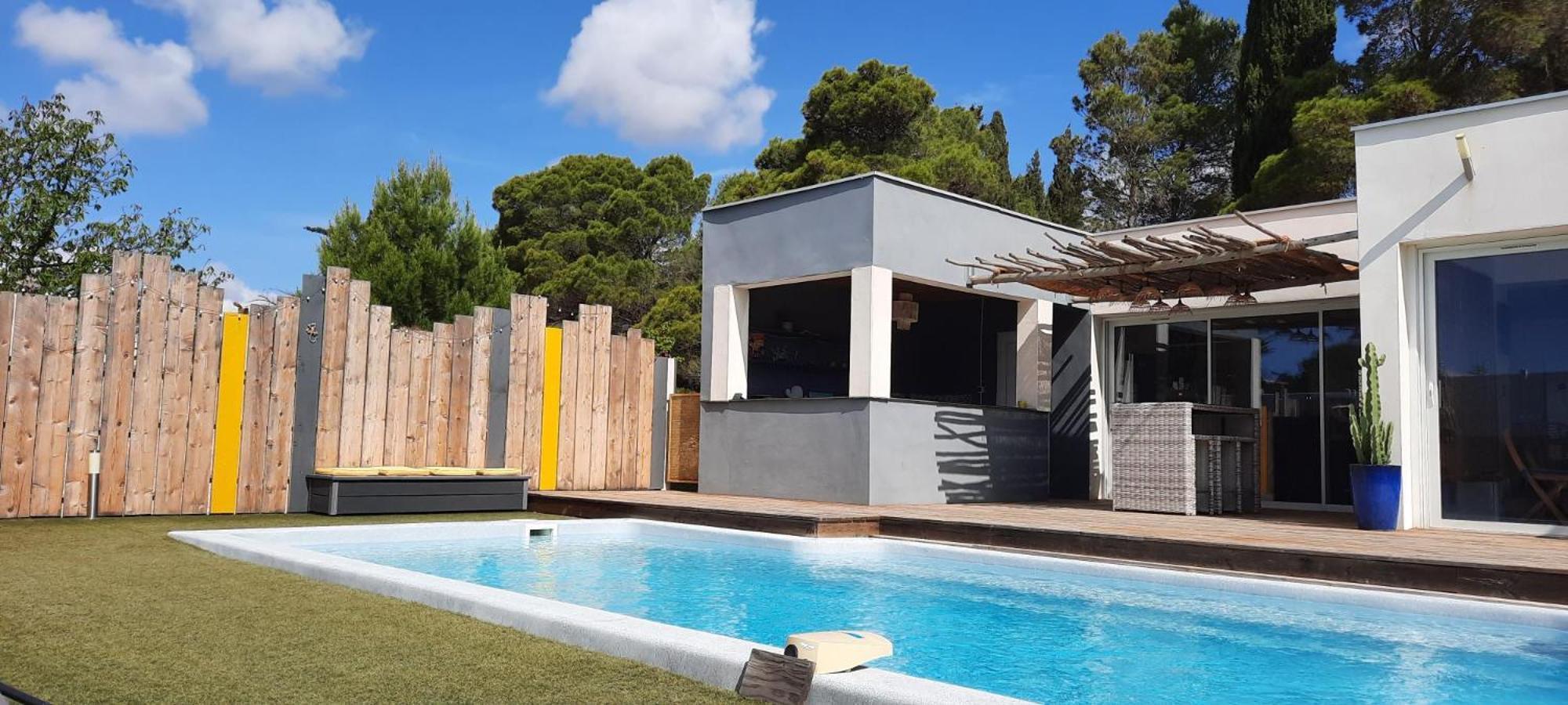 La Villa Du Saule Salles-dʼAude Eksteriør bilde